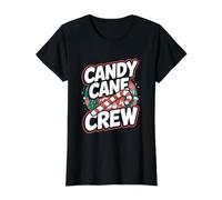 Candy Cane Crew - Bonbons de Noël Amusants Assortis pour la Famille T-Shirt Graphique avec Valeur