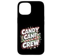 Candy Cane Crew Family Group Candy Lover Coque pour iPhone 15