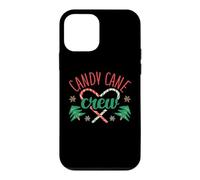 Candy Cane Crew Joyeux Noël, Amateur de Nourriture, Foodie Xmas Sweet Coque pour iPhone 12 Mini