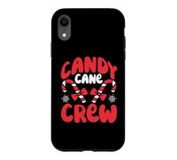 Candy Cane Crew Joyeux Noël, Amateur de Nourriture, Foodie Xmas Sweet Coque pour iPhone XR
