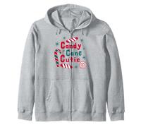 Candy Cane Cutie Funny Christmas Matching Family Sweat à Capuche