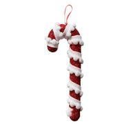 Candy Cane Décorations de Noël Grande mousse Candy Cane | Béquille torsadée de bâtons avec corde, décoration d'arbre de Noël, décoration de fenêtre, décoration de vacances