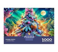 Candy Cane Winter Puzzle 1000 Pièces Carton Premium Magic pour Couples, Entraînement De Concentration, Loisir en Intérieur, pour Habitants D’Appartements s 70x50cm/1000pcs