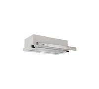 Candy CBT6130/3X - Hotte - Téléscopique - largeur : 60 cm - profondeur : 28 cm - evacuation - avec moteur interne - argent