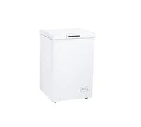 Candy CCHM 100/N Petit Congélateur coffre 98L contrôle mécanique condensateur caché panier grattoir 40dba Blanc