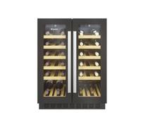 CANDY CCVB60D/1 Frigo Sous Comptoir Noir Caves 10 Ripiani 38 Bouteilles