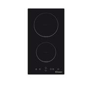 Candy CDH30 Table de Cuisson Vitrocéramique 2 Regions 1200w 1800w Noir