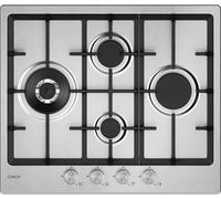 Candy CHG6D4WTX Piano De Cuisson Gaz 60CM Inox 4 Feux À Encastrer