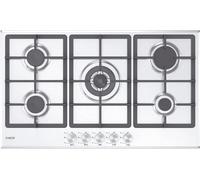 CANDY CHG93WX/1 Piano De Cuisson Gaz 86 Cm 5 Feux Acier Inox
