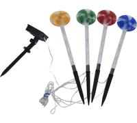 Candy Christmas Pathway Lights IP44 Waterproof LED Lighted Pathway Markers for Christmas Decor