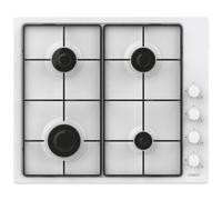 Candy CHW640WLW Blanc Intégré 60 cm Gaz 4 zones