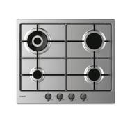 Candy Classic CHW6BR4WTX Acier inoxydable Intégré 60 cm Gaz 4 zone(s)