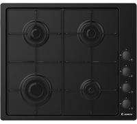 CANDY CHW6LBB Plaque De Cuisson Encastrable Gaz 4 Brûleurs 60 CM Noir