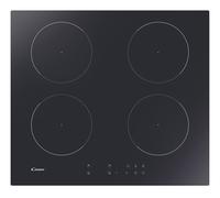Candy CI64248CTT Table Cuisson Induction 60CM 4ZONE Minuteur Trou 48CM Glas Noir