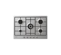 Candy Classic CHW74WTX Plaque de cuisson encastrable 75 cm Gaz 5 feux Acier inoxydable