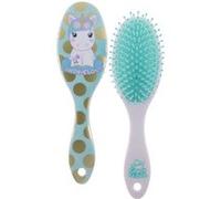 Candy Cloud - Brosse à Cheveux Bout Rond à soufflet Turquoise Licorne Pistachio G