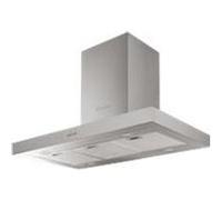 Candy CMBI 970 LX - Hotte - hotte îlot - largeur : 90 cm - profondeur : 60 cm - evacuation & recyclage - acier inoxydable Acier inoxydable G