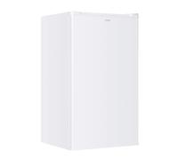 CANDY COHS 38E36W Réfrigérateur de table, capacité nette, 90 l, butée de porte interchangeable, baleines en verre réglables, éclairage intérieur, blanc