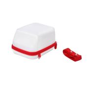 Candy Color Sac de rangement instantané antichoc en EVA pour appareil photo Polaroid STEP2 GO/Now/Now+, blanc, X