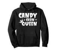 Candy Corn Queen Halloween Funny Fall Sweat à Capuche