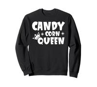 Candy Corn Queen Halloween Funny Fall Sweatshirt