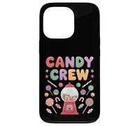 Candy Crew Funny Colorful Sweet Tooth Party Coque pour iPhone 13 Pro