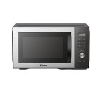 Candy Essenza CMWA32EDLB Four Micro-ondes 1000W 32L Digital, Fonction Décongélation et Nettoyage Auto, Cavité Inox, Plateau Tournant, 5 Niveaux de Puissance, 8 Menus Auto, Cuisson Express, Noir