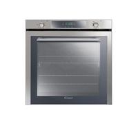 Candy FCPS615X Four électrique ventilé, 8 programmes, système de nettoyage Aquactive 70 litres, 595 x 595 x 568 mm, acier inoxydable, acier/noir