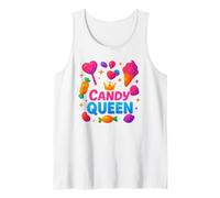 Candy Girl Bonbons Sucette Barbe À Papa Shirt Débardeur