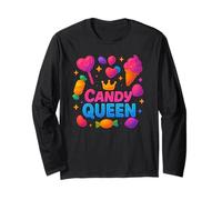 Candy Girl Bonbons Sucette Barbe À Papa Shirt Manche Longue
