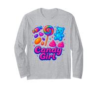 Candy Girl Bonbons Sucette Barbe À Papa Shirt Manche Longue