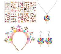 Candy Headband Lollipop Bandeau Sweet Candy Cane Hairband
