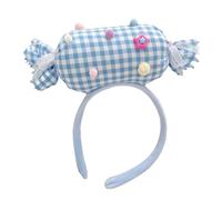 Candy Headbands - 3D Sweet Candy Hairband for Costume, Comfortable Fashionable Hair Accessories with Soft Elastic Band, Party Hairbands for Christmas Halloween Friends Gift, 7.87x7.09 Inches