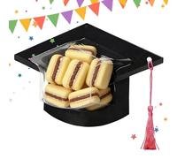 Candy Holder - Interactive Storage Organizer with Tassels, Graduation Party Favor for Holiday Event, Classroom Accessory with Fun Appeal, School Decor, Treat Container for Kids Students and School