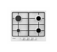 Candy Idea CHW6BRWW Plaque de cuisson encastrable 59 cm Gaz 4 feux Blanc
