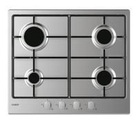 Candy Idea CHW6BRX Acier inoxydable Intégré 60 cm Gaz 4 zones