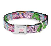 Candy Land Collier pour chien avec boucle de ceinture de sécurité