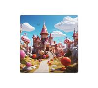 Candy land Plaques murales décoratives pour interrupteur 2 interrupteurs - Plaque d'interrupteur électrique en thermoplastique - Vis incluses
