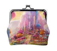 Candy Land Porte-monnaie polyvalent avec fermeture éclair pour pièces de monnaie et cartes