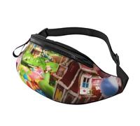 Candy Land Sac banane unisexe léger et réglable pour course à pied randonnée extérieur