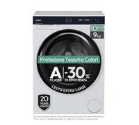 Candy BS 49B9-S machine à laver chargement frontal 9 kg 1400 tr/min Noir et Blanc