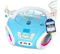 Candy Lecteur CD Enfant - Radio FM - Haut-Parleurs - Piles Incluses
