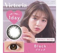 Candy Magic - Victoria 1 Day Color Lens Black 10 pcs P-3.50 (10 pcs)