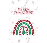 Candy Merry Christmas: Sweet Candy Cane Christmas Sketchbook From Our Kids Sketchbook Collection. Blank Pages (With a Doodle Border). For Kids Who ... Size for School Backpack or Stocking Filler.