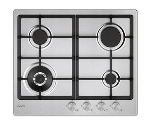 Candy Moderna CHG6BF4WTX Acier inoxydable Intégré 60 cm Gaz 4 zone(s)