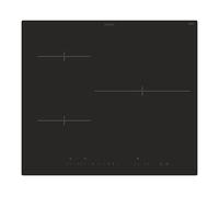 Candy Moderna CIDD633C Plaque à induction, 3 zones, 60 cm, 9 niveaux de puissance et booster, 7,2 kW, commandes coulissantes, indicateur de chaleur, verrouillage de sécurité, alerte surchauffe et