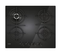 Candy Moderna CVG6BR4WTB Noir Encastrable 60 cm Gaz 4 Brûleurs