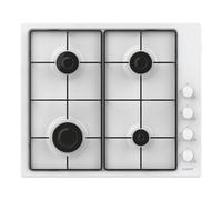 Candy CHW640WLW Blanc Intégré 60 cm Gaz 4 zone(s)