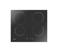 CANDY - Plaque Induction - 4 Zones de Cuisson, Booster Max 2600W, Puissance Réglable, Détection Automatique de Zone, Commandes Groupées - 7200 W - Installation à Fleur, Bords Droits - 59 x 52 x 6,2 cm