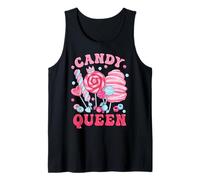 Candy Queen - Joli Motif de Bonbons pour Femmes et Filles Débardeur